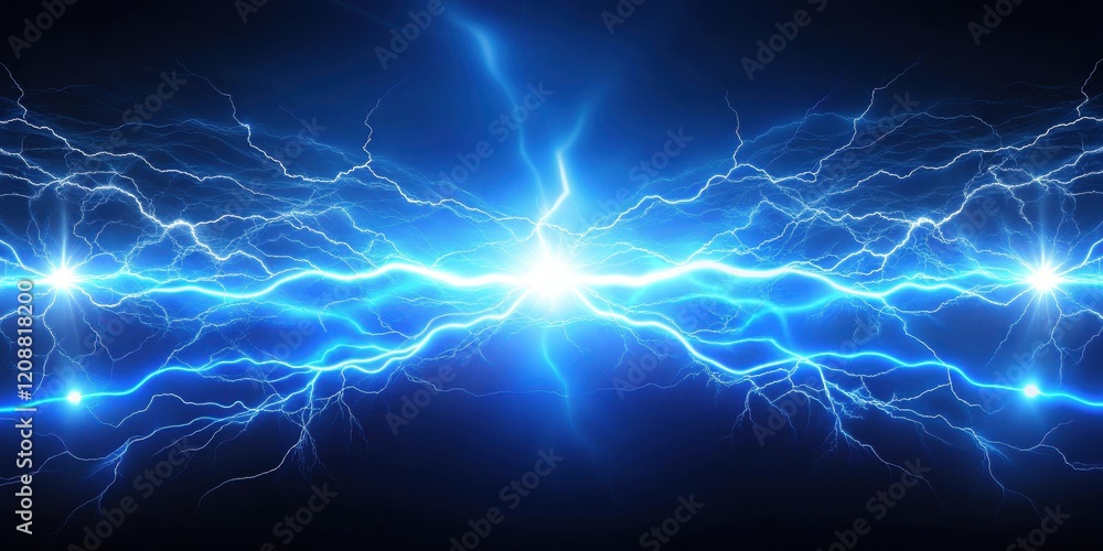 Blue strobe lights creating an electrifying background effect, strobe lights, blue, vibrant, dynamic Blue strobe lights creating an electrifying background effect, strobe lights, blue, vibrant, dynamic