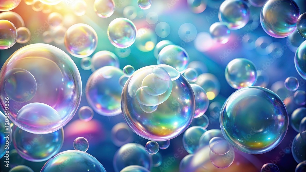 Abstract background with translucent bubbles , bubbles, abstract, background, circular, floating,light, round, sphere, soft Abstract background with translucent bubbles , bubbles, abstract, background, circular, floating,light, round, sphere, soft