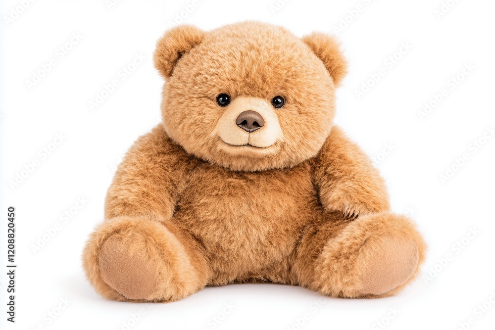 Soft Plush Bear Toy with Fluffy Fur and Sweet Expression Soft Plush Bear Toy with Fluffy Fur and Sweet Expression
