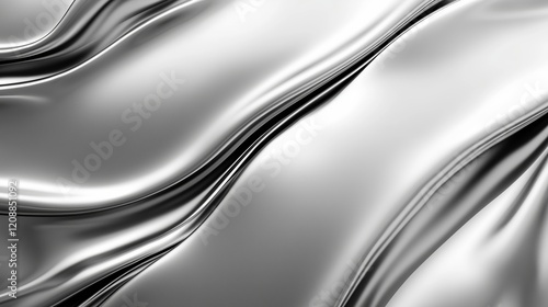 Silver foil texture background