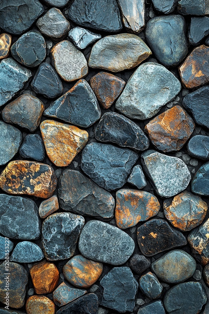 Fototapeta premium Natural stone textures and patterns outdoor environment high-resolution photography close-up view