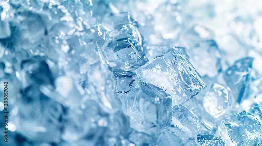 Abstract blue ice texture background Abstract blue ice texture background