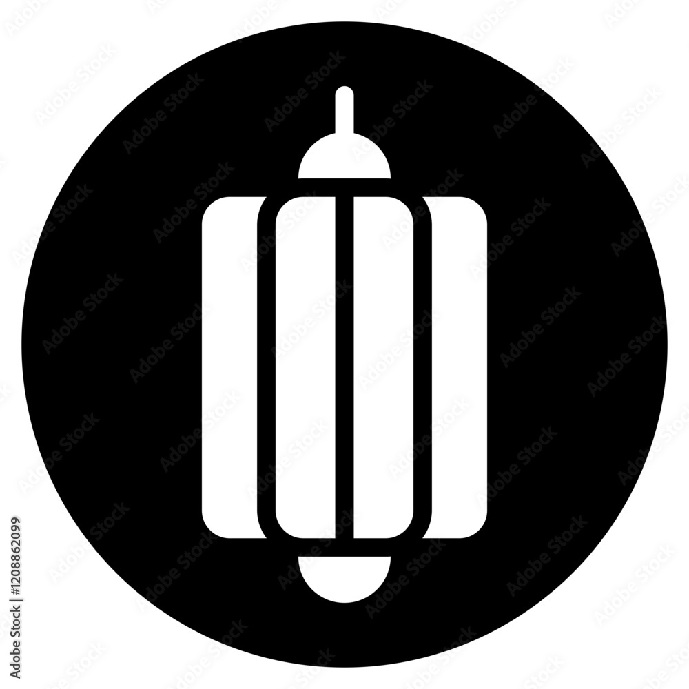 lantern glyph icon lantern glyph icon