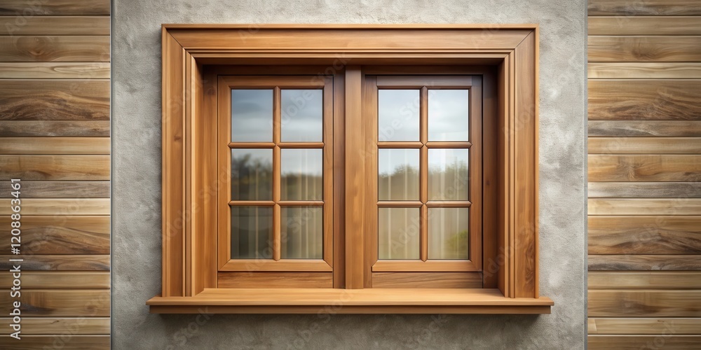 Wooden luxury style window in a wall , luxury, wooden, window, architecture, elegant, design, home, house, interior, vintage Wooden luxury style window in a wall , luxury, wooden, window, architecture, elegant, design, home, house, interior, vintage