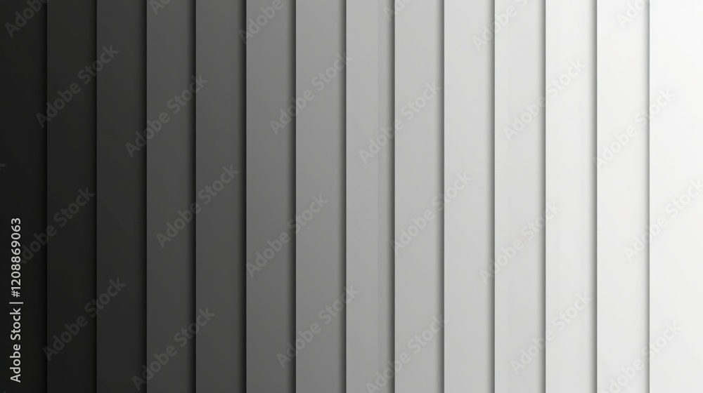 Abstract Gradient Background Featuring Vertical Lines Ranging from Black to White in a Smooth Transition, Ideal for Modern Design and Artistic Concepts Abstract Gradient Background Featuring Vertical Lines Ranging from Black to White in a Smooth Transition, Ideal for Modern Design and Artistic Concepts