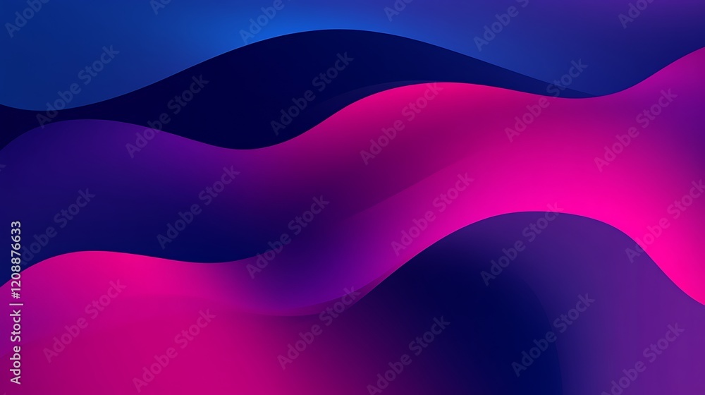 Abstract Wavy Gradient Background Design Abstract Wavy Gradient Background Design