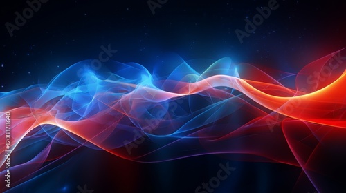 Wallpaper Mural Modern Digital Abstract 3D Art - Wallpapers, Backgrounds, and High-Tech Designs Torontodigital.ca