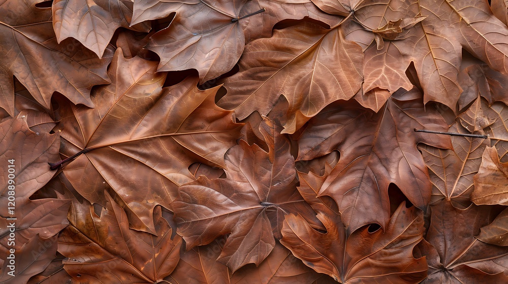 Autumn maple leaves background. Top view Autumn maple leaves background. Top view