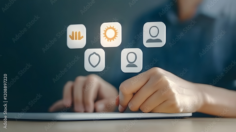 User giving a rating to a service experience on an online application, showcasing a rating interface with stars and feedback options.
User giving a rating to a service experience on an online application, showcasing a rating interface with stars and feedback options.