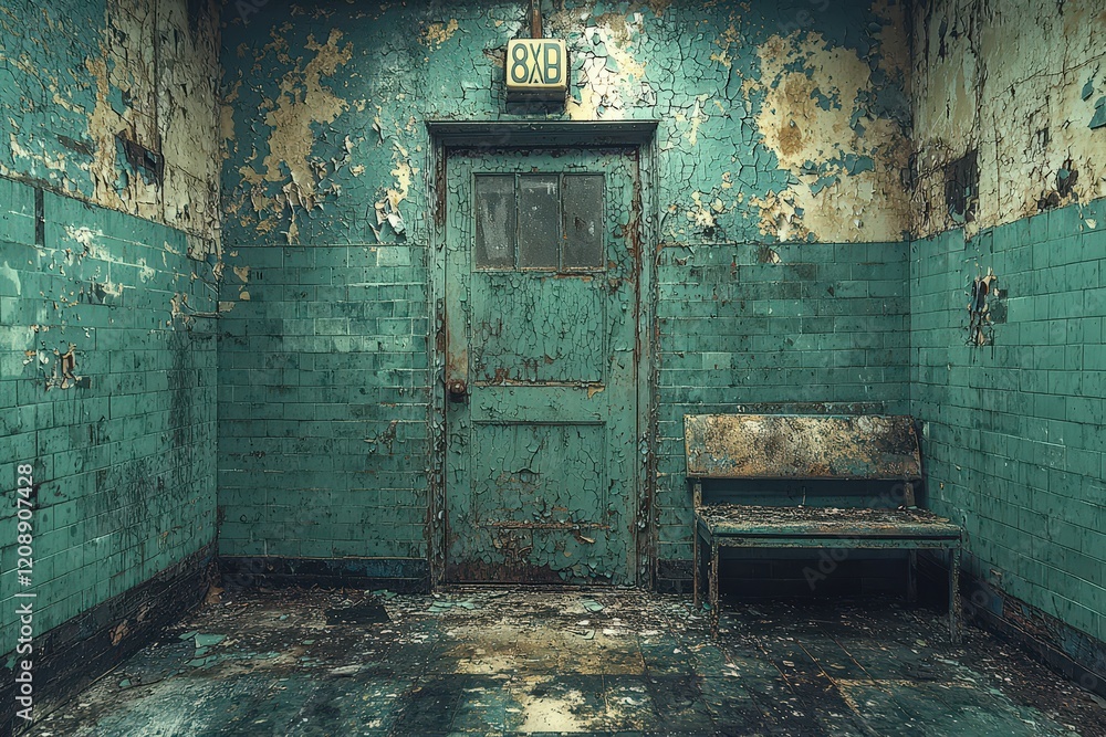 Abandoned psychiatric hospital interior slung derelict forsaken outcast Abandoned psychiatric hospital interior slung derelict forsaken outcast