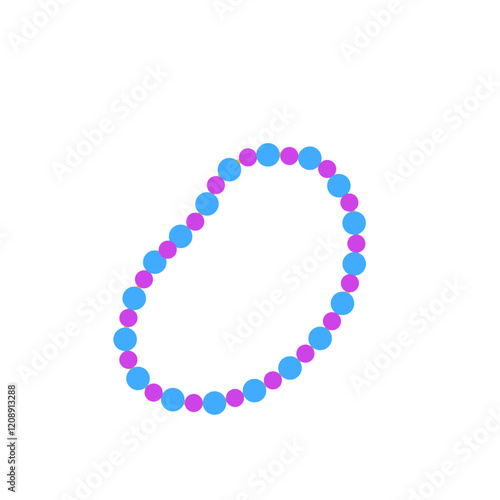 colorful beaded bracelet