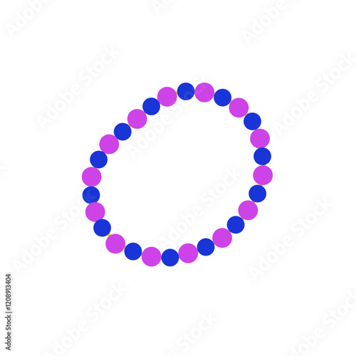 colorful beaded bracelet