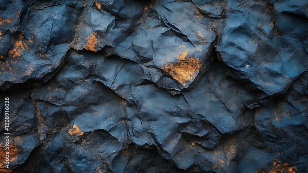Dark Blue Textured Rock Surface Abstract Background Dark Blue Textured Rock Surface Abstract Background