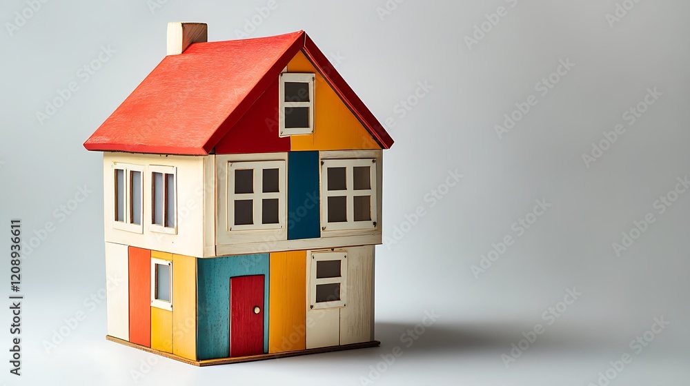 Charming Miniature House Model: A Symbol of Homeownership Dreams Charming Miniature House Model: A Symbol of Homeownership Dreams