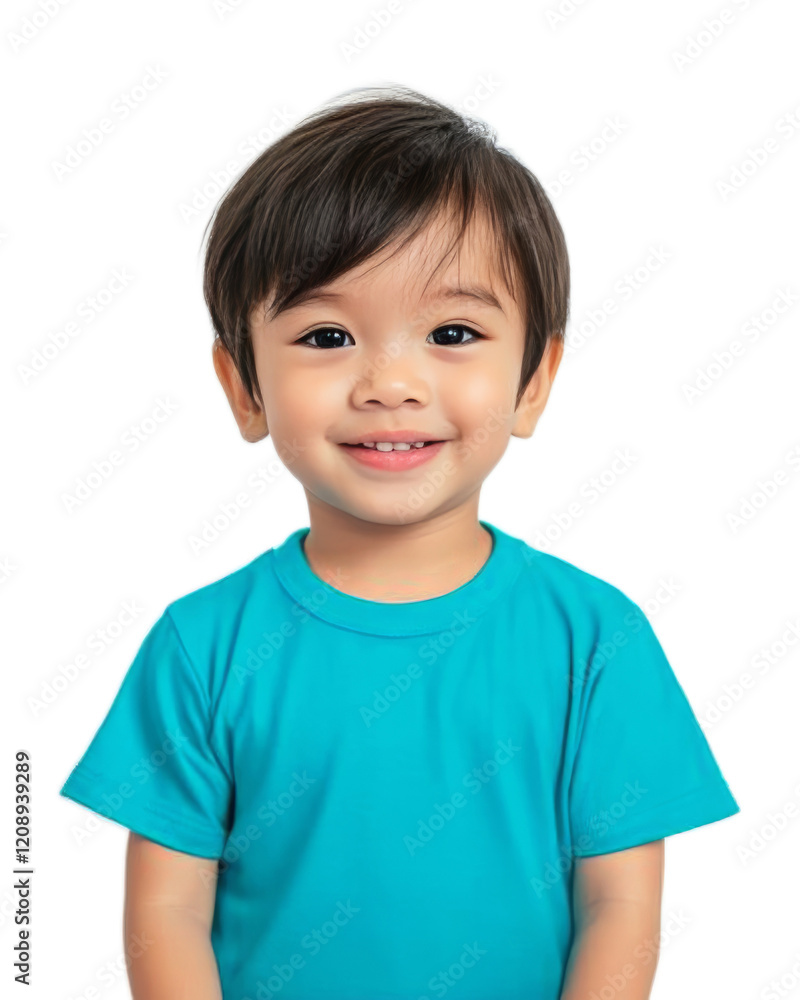 Cheerful Baby Boy Smiling with Happiness in Studio Portrait Cheerful Baby Boy Smiling with Happiness in Studio Portrait