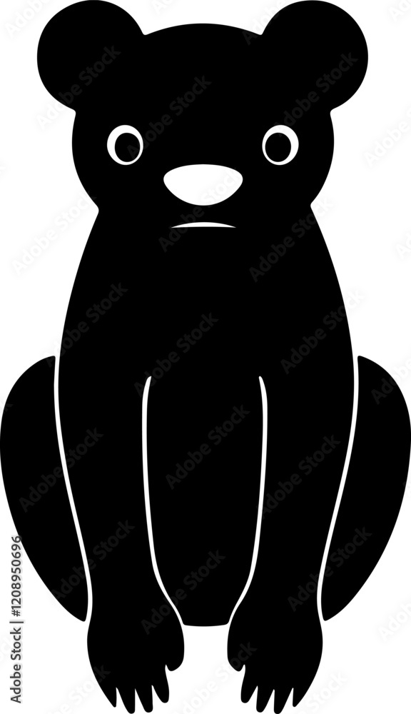 Fototapeta premium a cute animal vector art