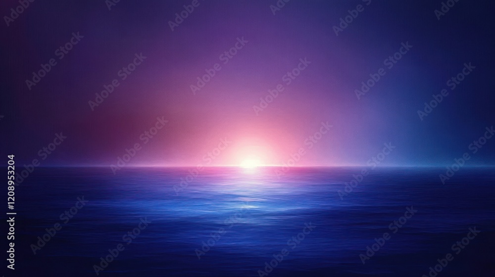 Dark Ocean Landscape with Neon Lights and Smoke Effects for Halloween Display Dark Ocean Landscape with Neon Lights and Smoke Effects for Halloween Display