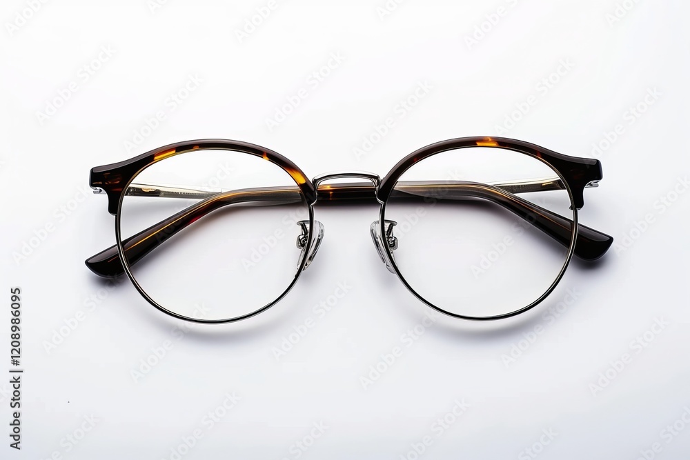 Fototapeta premium Glasses isolated on white background