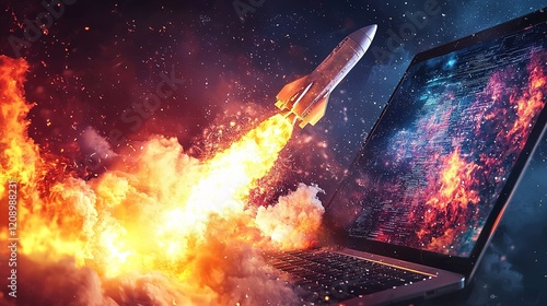 Digital Launch: Code & Rocket