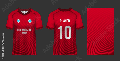 Edge Textiles for Athletic Jersey