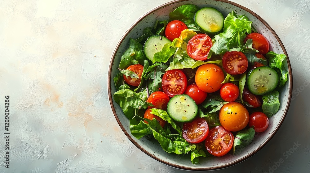 Vegetable salad in a bowl for breakfast idea, food photography for healthy food campaign. Vegetable salad in a bowl for breakfast idea, food photography for healthy food campaign.