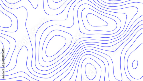 Topographic map background geographic line map with elevation assignments. 