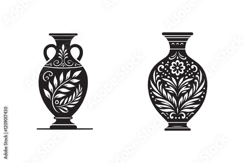 Designable vase silhouette