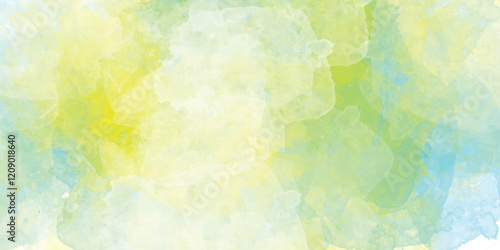 Colorful watercolor hand painted abstract background,  watercolor paint stains in elegant Christmas backdrop illustration