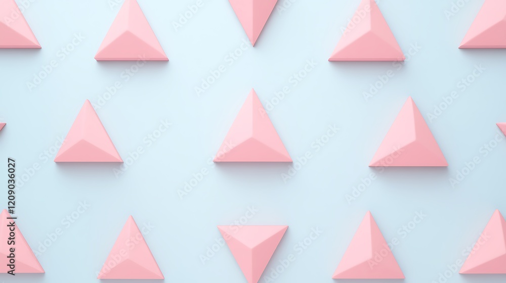 Geometric Shapes Composition in Soft Pink and Light Blue for Modern Design Aesthetics and Creative Concepts Geometric Shapes Composition in Soft Pink and Light Blue for Modern Design Aesthetics and Creative Concepts