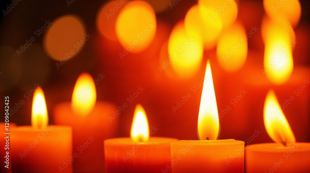 Warm candlelight, high-resolution stock photo, chromatic noise; electric vivid colors, commercial professional quality, flickering flames, warm glow, detailed textures. Warm candlelight, high-resolution stock photo, chromatic noise; electric vivid colors, commercial professional quality, flickering flames, warm glow, detailed textures.