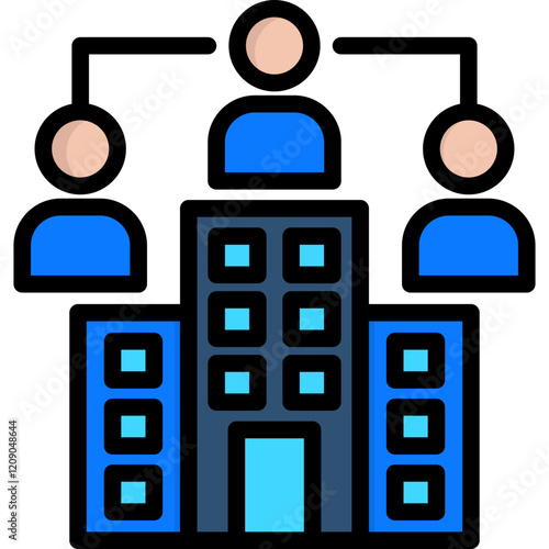 Outsourcing Icon