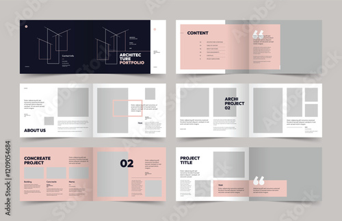 Architecture and Interior Portfolio Design, Landscape Architecture Portfolio Design