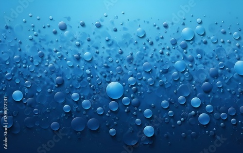 Wallpaper Mural Blue background image, circle, space, texture Torontodigital.ca