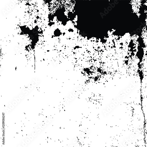 Wallpaper Mural Black and White Abstract Grunge Texture background Vector Torontodigital.ca