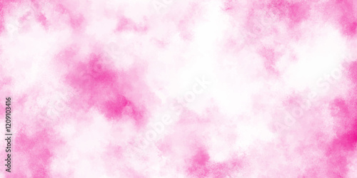 pastel hand painted watercolor of pink texture, White smoky watercolor painting on old paper texture, Pink rose tone abstract texture with cloudy stains, Stain artistic hand painted texture of pink.