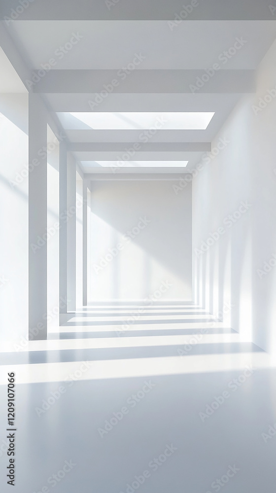 Bright Abstract White Background with Delicate White Lighting Bright Abstract White Background with Delicate White Lighting
