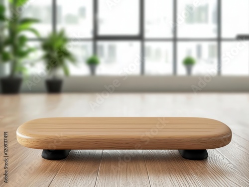 fitness and exercise strength training. Balance boards with resistance attachments, integrating stability and strength training for efficient muscle engagement photo