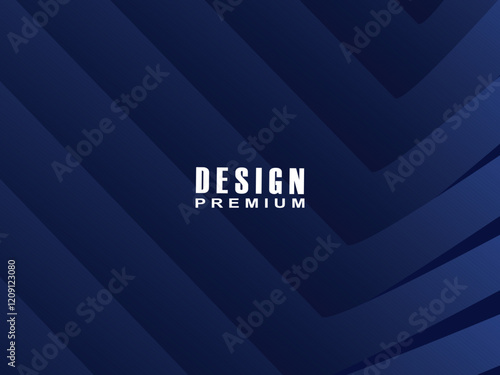 Gradient Blue Award Graphic Background. Elegant Pattern Modern Template. Luxury Premium Corporate Template. Prestigious Certificate.