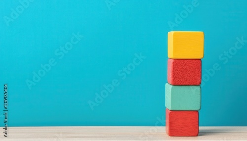 educational toys language learning toys. Alphabet and number learning blocks, teaching fundamental literacy and numeracy skills together