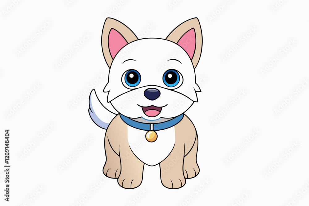 Obraz premium dog illustration 