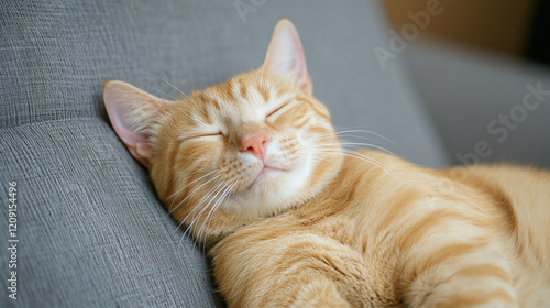 Cat Nap: A serene and adora...