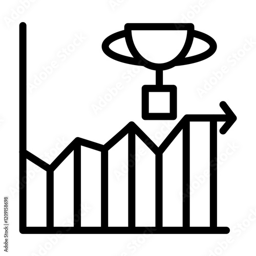 Wallpaper Mural Achievement Vector Line Icon Design Torontodigital.ca