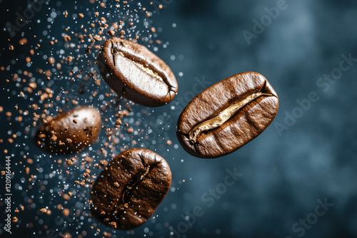 Flying Coffee Beans