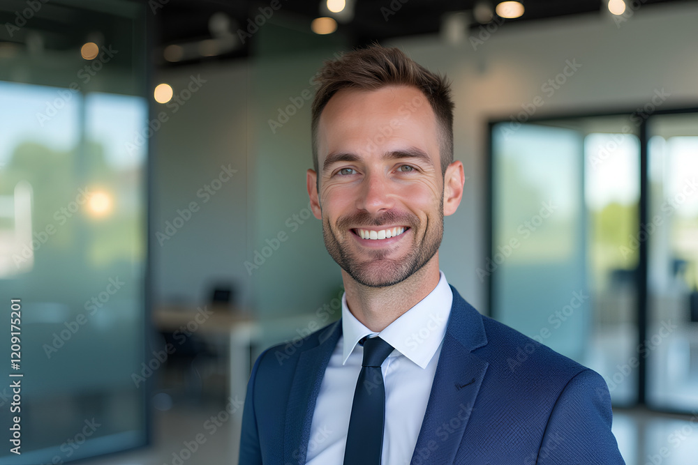 portrait of successful businessman consultant looking at camera and smiling inside modern office building
portrait of successful businessman consultant looking at camera and smiling inside modern office building