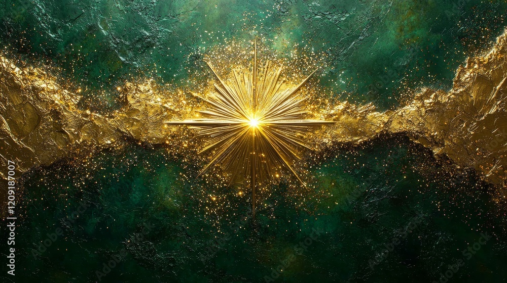 Radiant golden explosion abstract art digital creation colorful environment inspirational concept Radiant golden explosion abstract art digital creation colorful environment inspirational concept