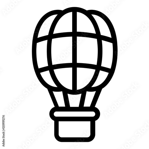 hot air ballon icon