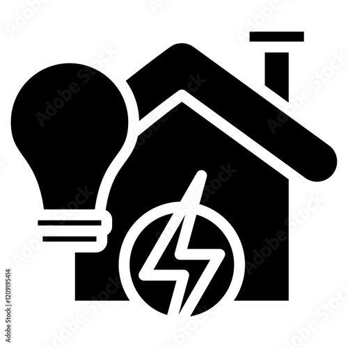 Energy Efficiency glyph icon
