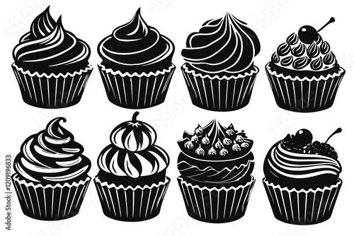 Cupcake silhouette