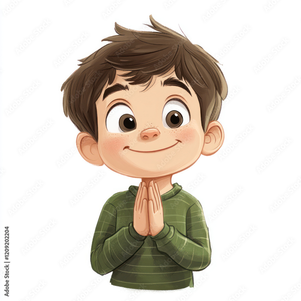 Obraz premium boy stylish