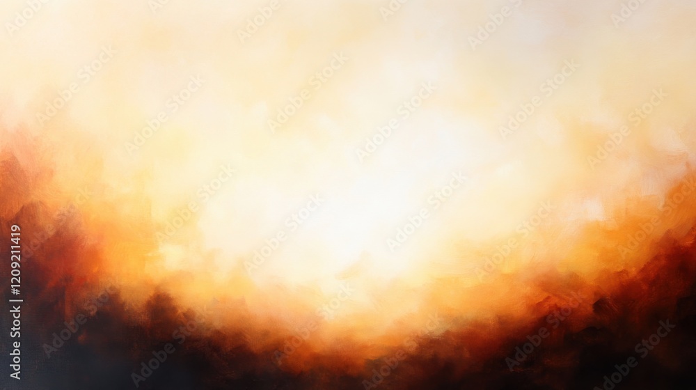 A vibrant abstract painting showcasing warm hues blending into a bright center, evoking feelings of warmth and light. A vibrant abstract painting showcasing warm hues blending into a bright center, evoking feelings of warmth and light.